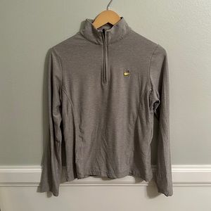 Peter millar masters 3/4 gray zip up ladies medium